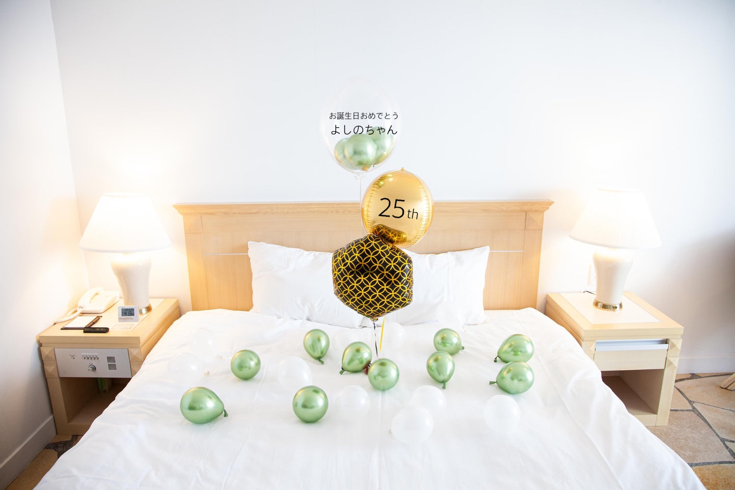 말차 (MATCHA) 생일 【장식 세트】