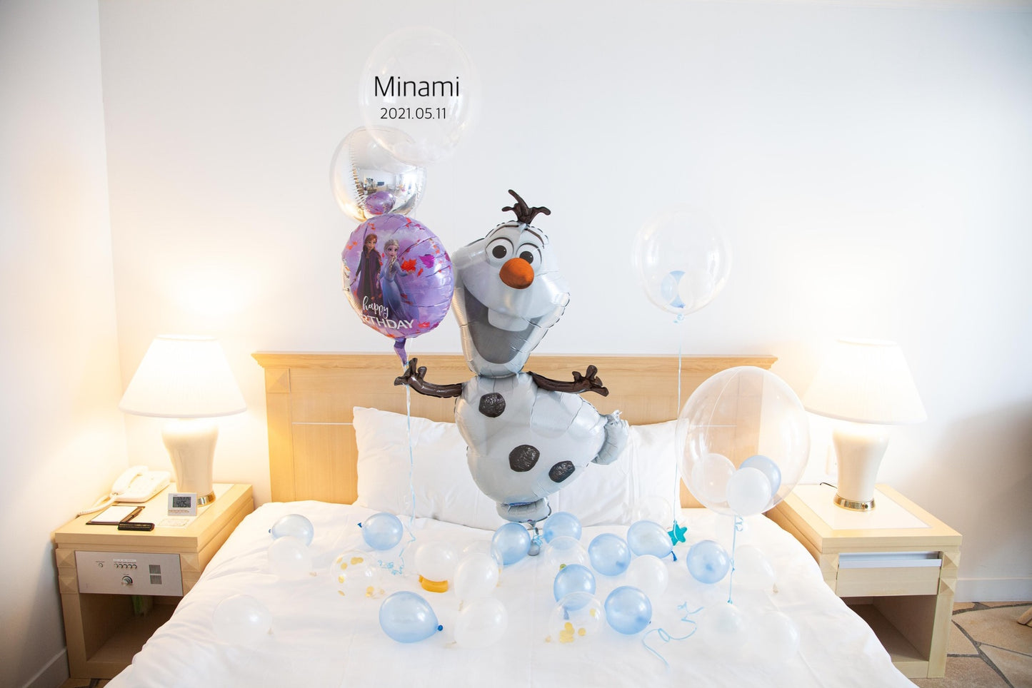 Birthday party with Olaf [decoration set]