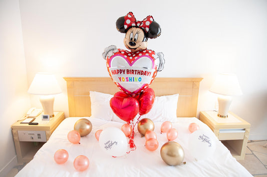 Birthday party with Minnie [decoration set]